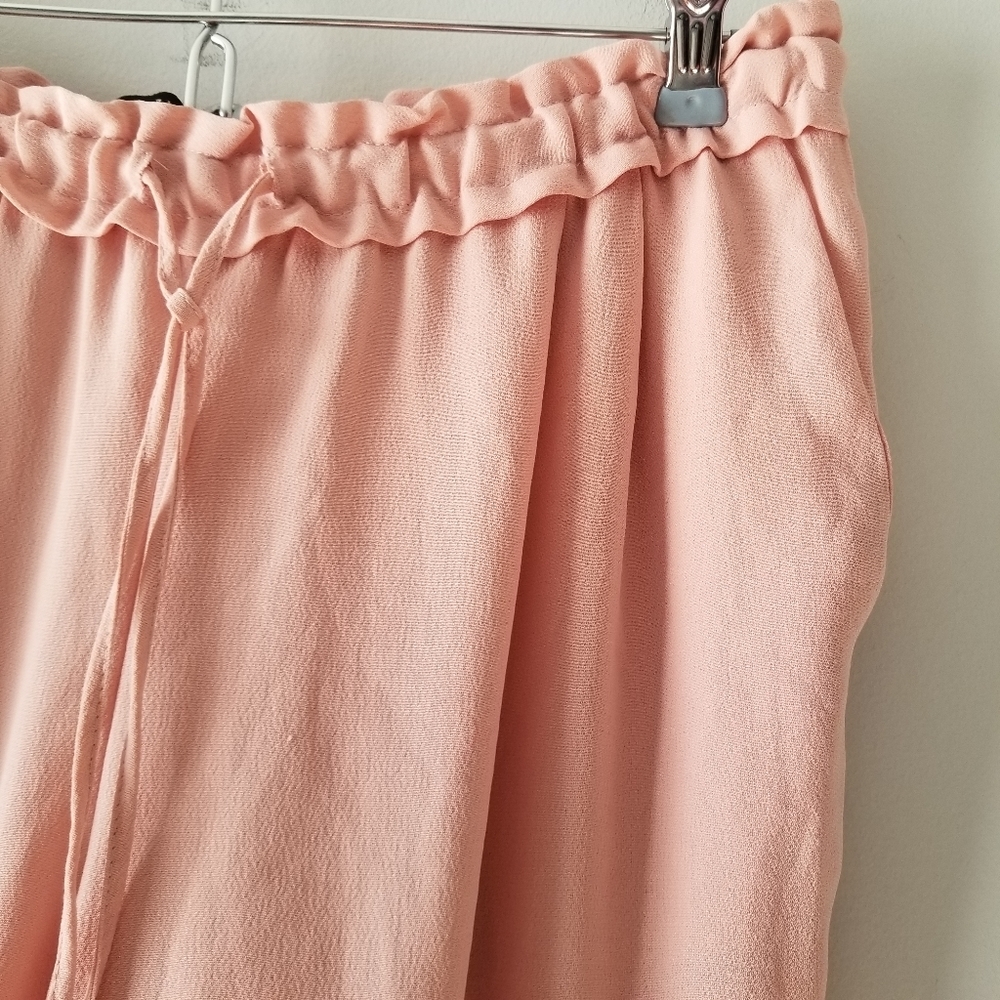 Zara Basic Collection Drawstring Trouser Pants - image 8